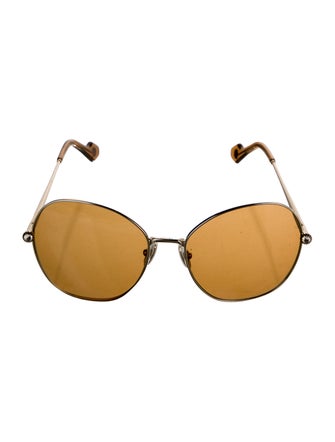 Lanvin Round Tinted Sunglasses