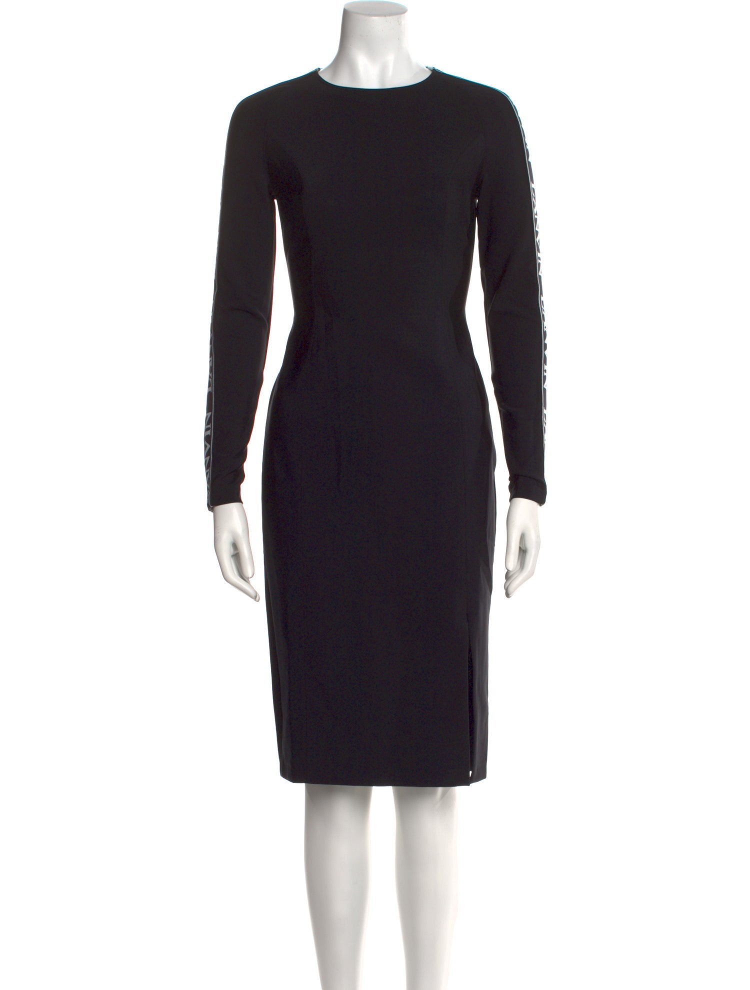 Lanvin Crew Neck Knee-Length Dress w/ Tags
