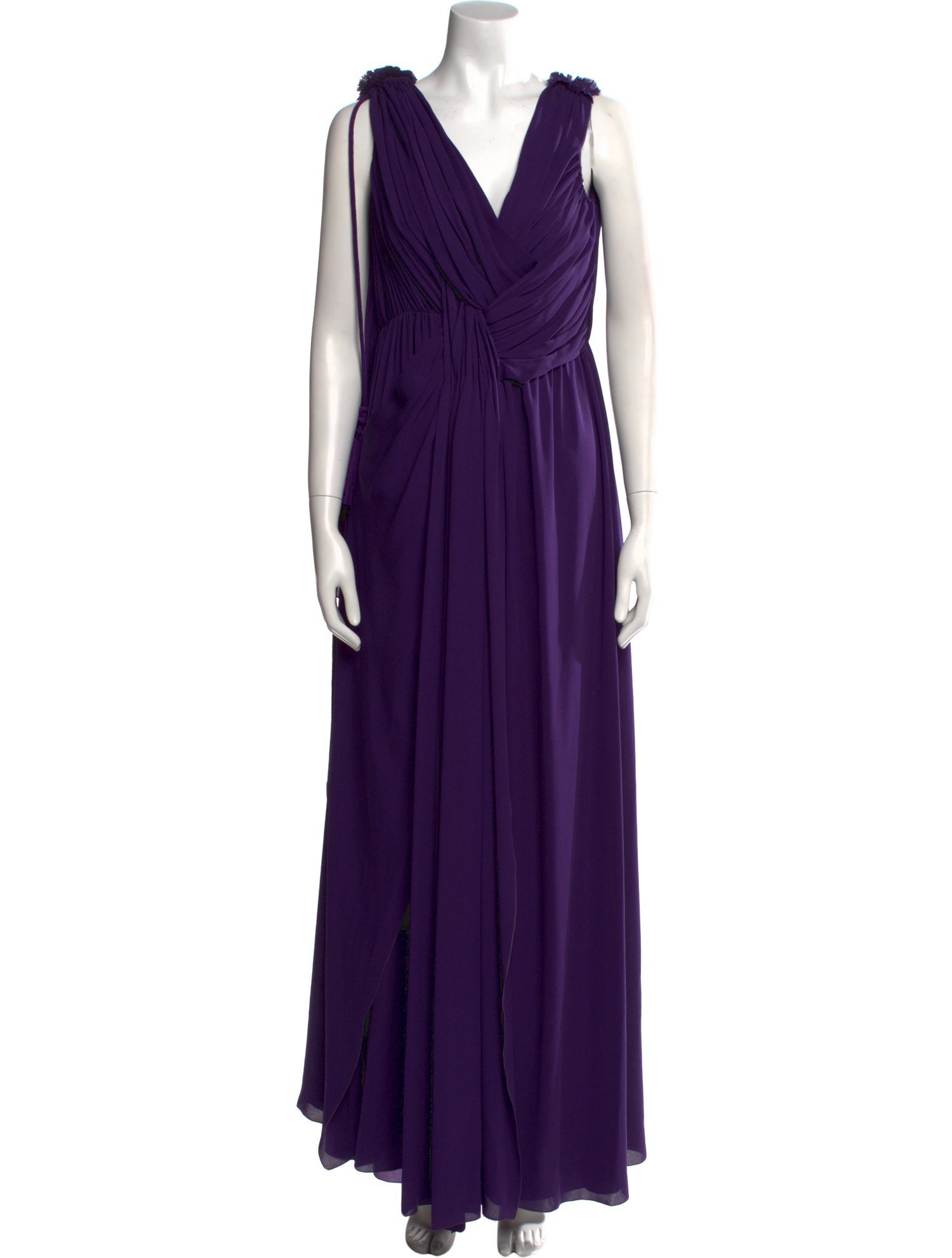 Lanvin Silk Long Dress