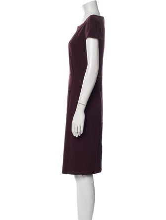 Lanvin Wool Knee-Length Dress