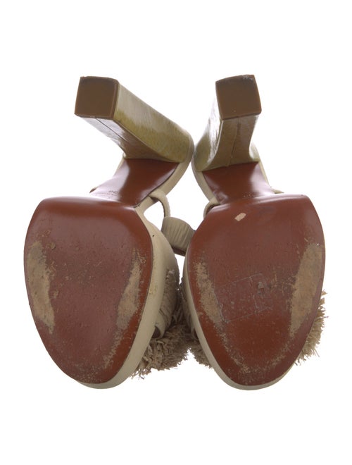 Lanvin Leather Slides