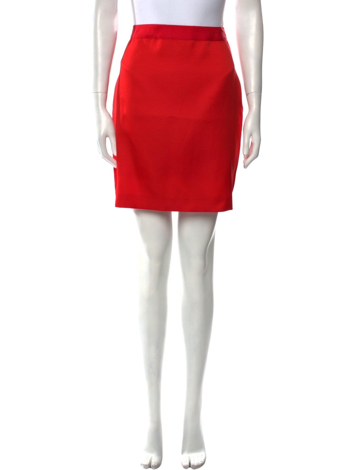 Lanvin Grosgrain Trim Mini Skirt