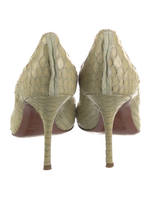 Lanvin Python Pumps