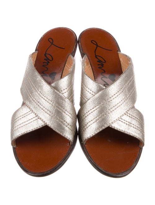 Lanvin Metal Slides