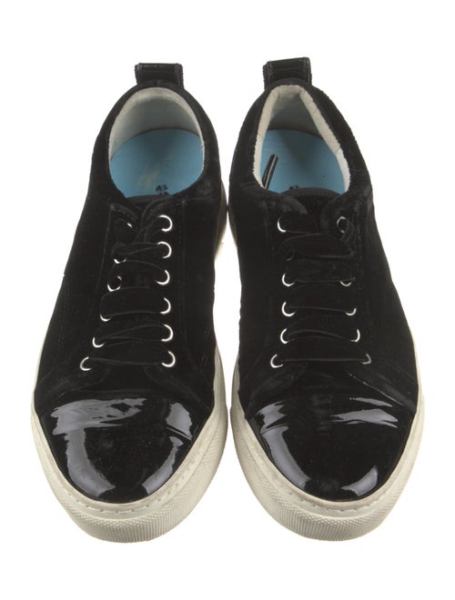 Lanvin Velvet Sneakers