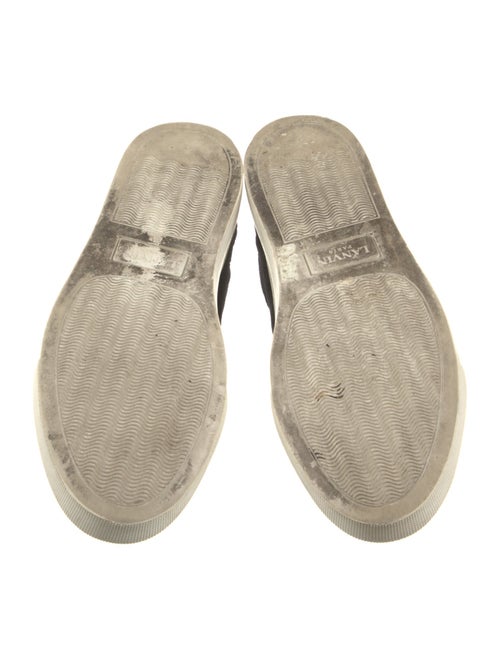 Lanvin Velvet Sneakers