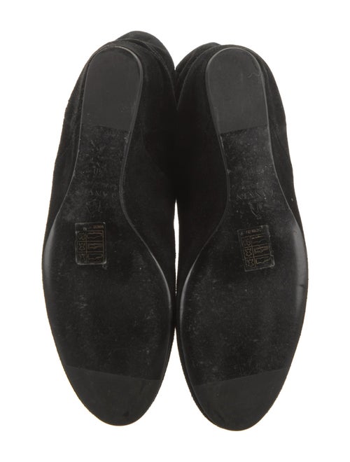 Lanvin Suede Riding Boots