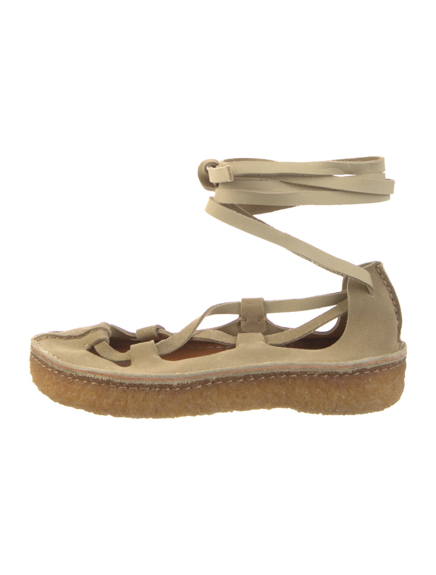 Lanvin Suede Ballet Flats