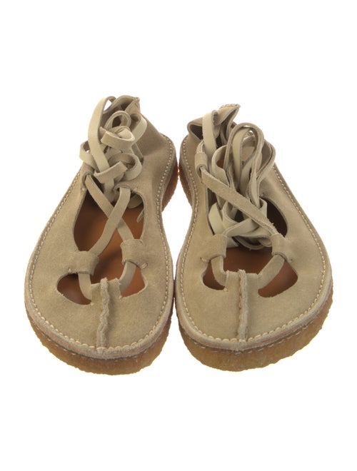 Lanvin Suede Ballet Flats