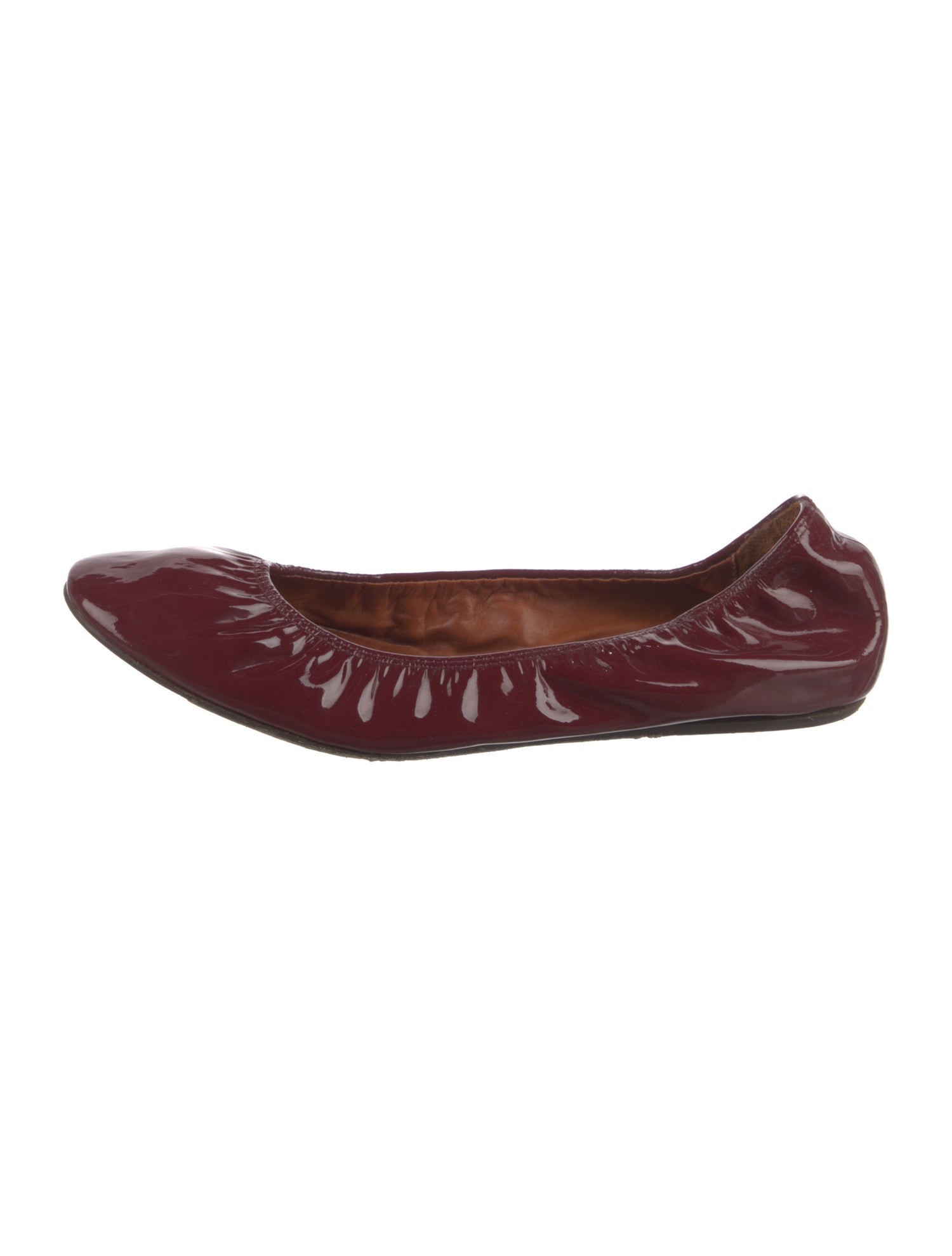 Lanvin Patent Leather Ballet Flats