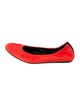 Lanvin Suede Ballet Flats