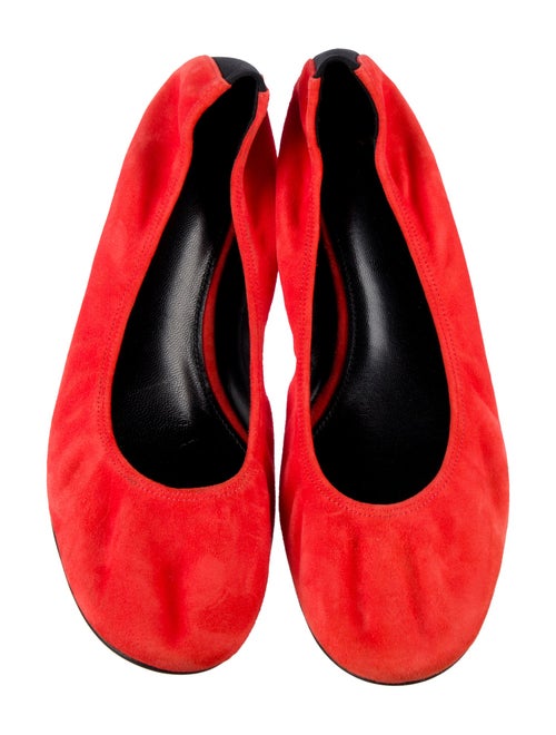 Lanvin Suede Ballet Flats