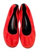 Lanvin Suede Ballet Flats