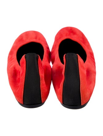 Lanvin Suede Ballet Flats