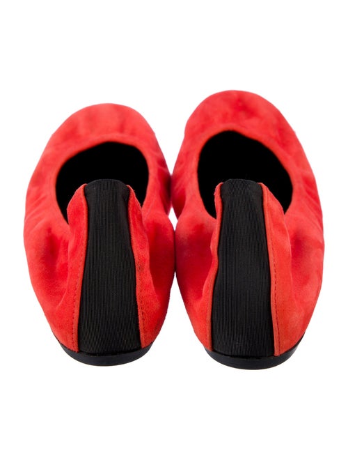 Lanvin Suede Ballet Flats