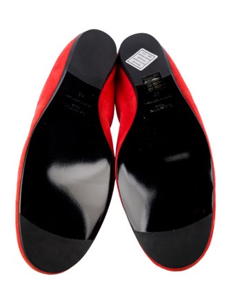 Lanvin Suede Ballet Flats