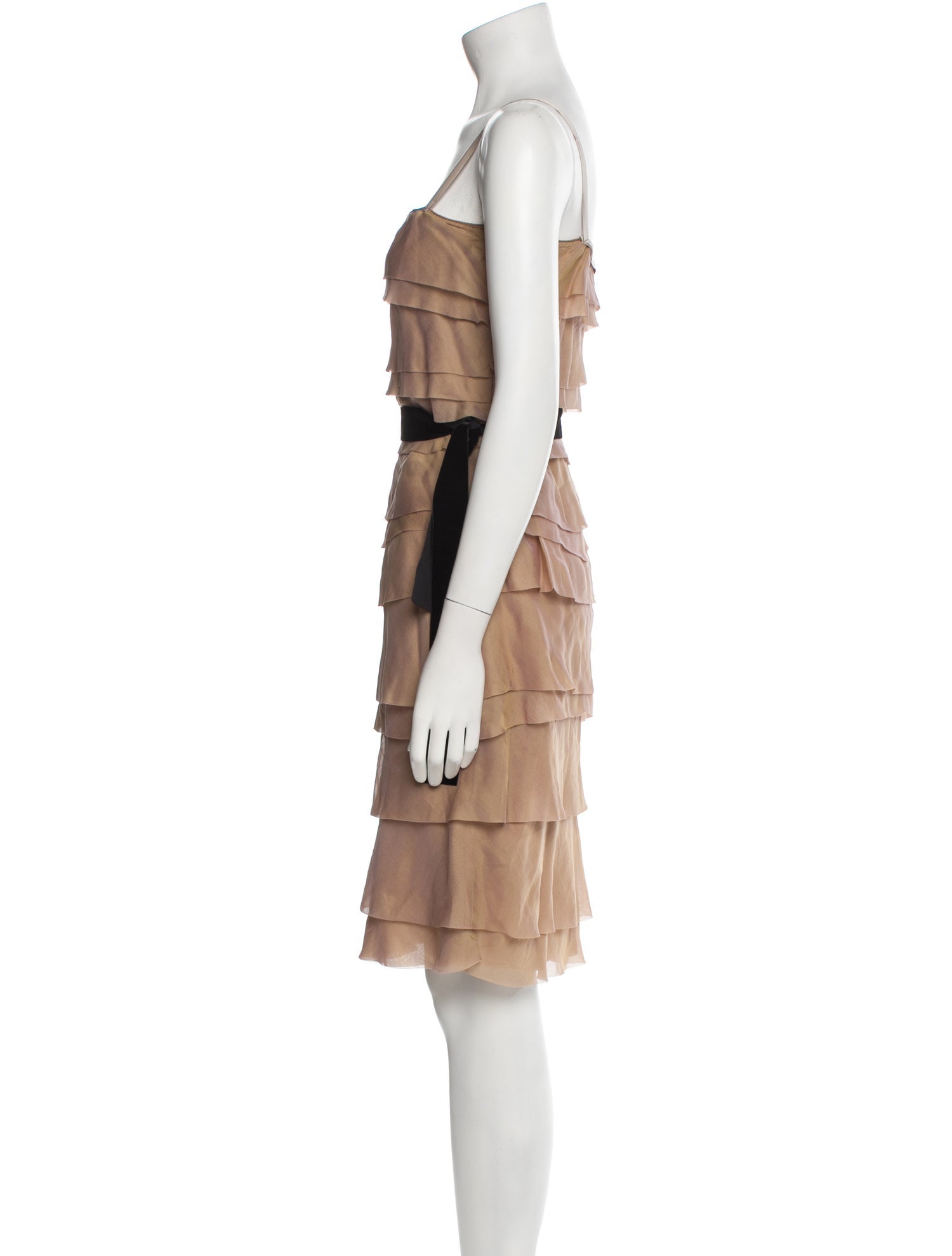 Lanvin Silk Knee-Length Dress