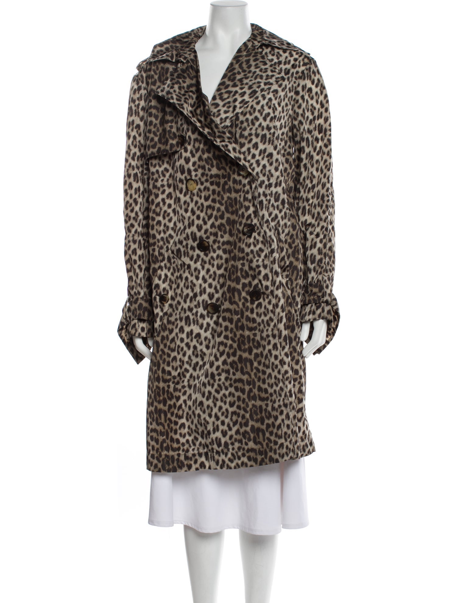 Lanvin Animal Print Coat