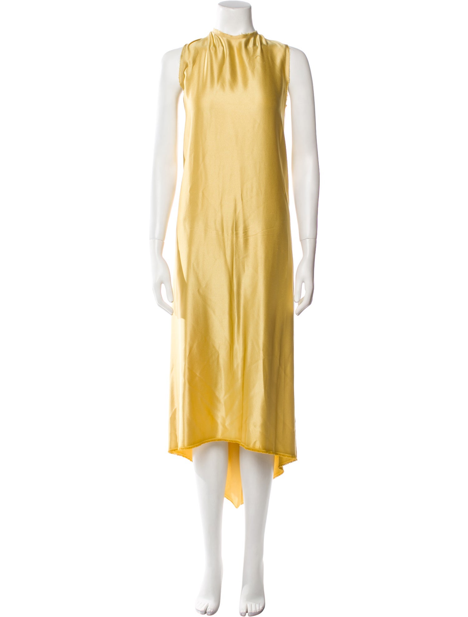 slim fit dress slacks Lanvin Spring 2017 Silver / Gold Lamé Shift Dress with Silk Sheer Back – I  MISS YOU VINTAGE main image 0