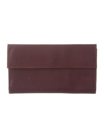 Lanvin Leather Trifold Wallet