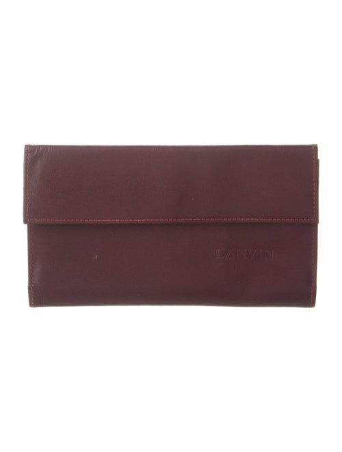 Lanvin Leather Trifold Wallet