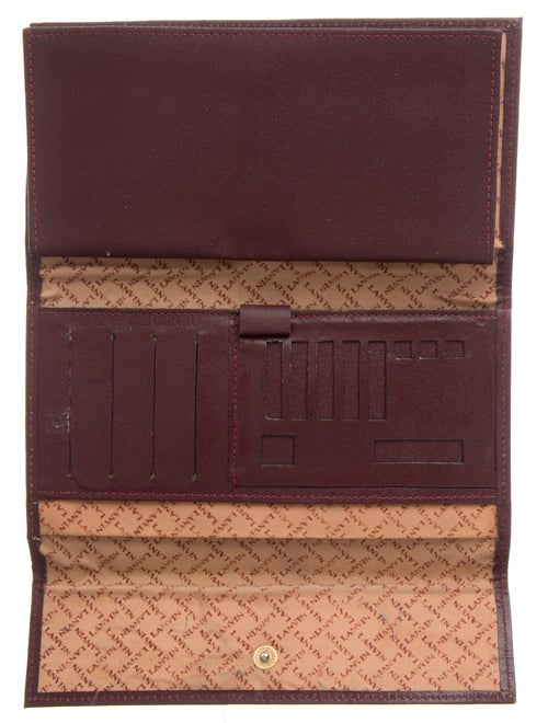 Lanvin Leather Trifold Wallet