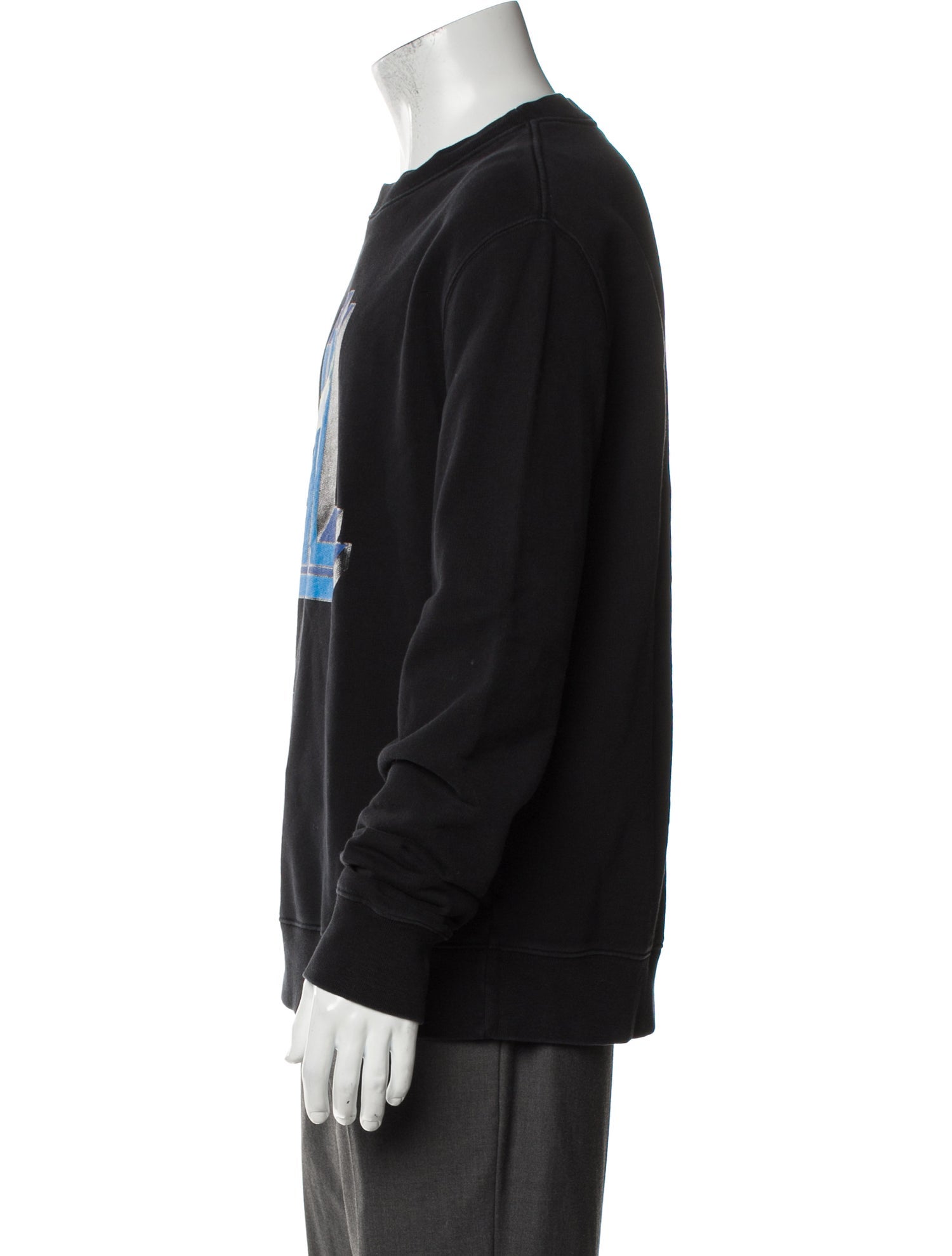 Lanvin Graphic Print Crew Neck Sweatshirt