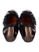 Lanvin Patent Leather Printed Ballet Flats