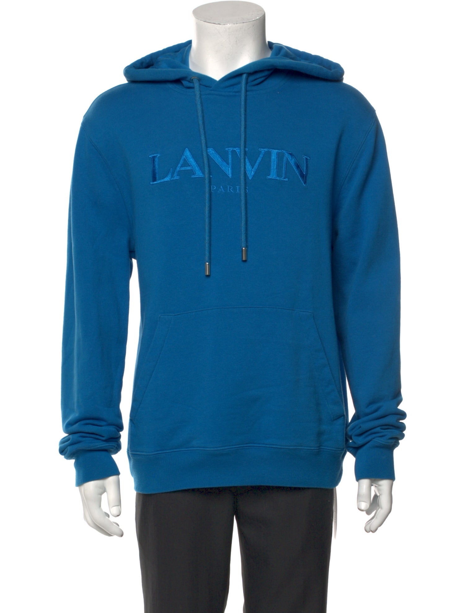 Lanvin Graphic Print Crew Neck Hoodie