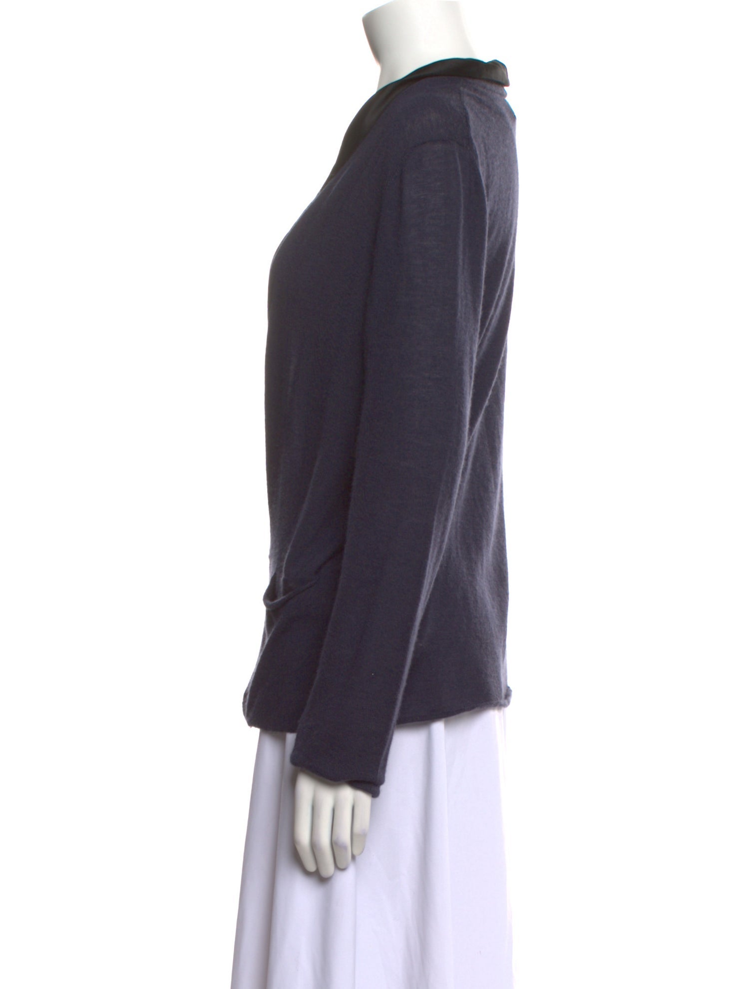 Lanvin Cashmere Open Front Sweater