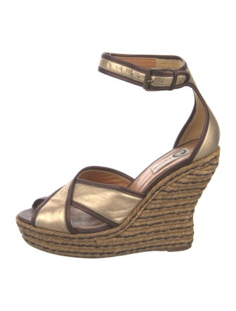 Lanvin Leather Espadrilles