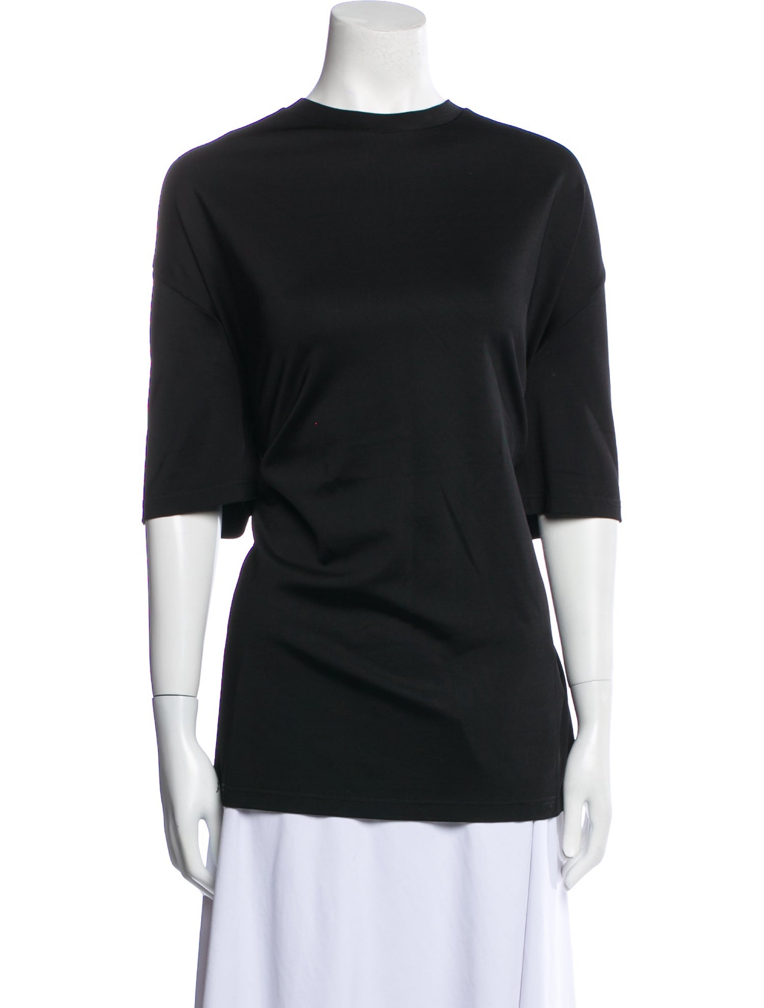 Lanvin Crew Neck Short Sleeve Top