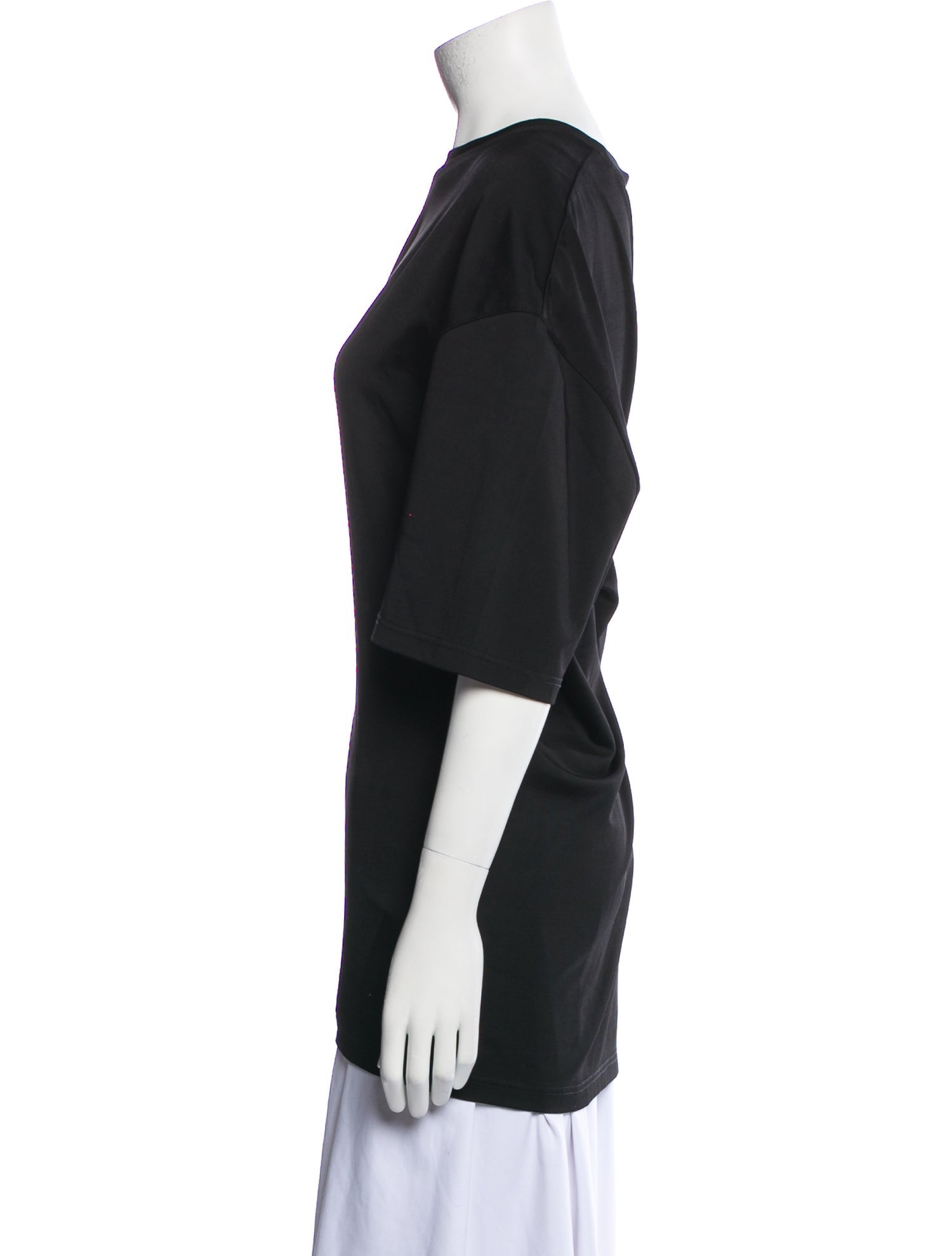 Lanvin Crew Neck Short Sleeve Top