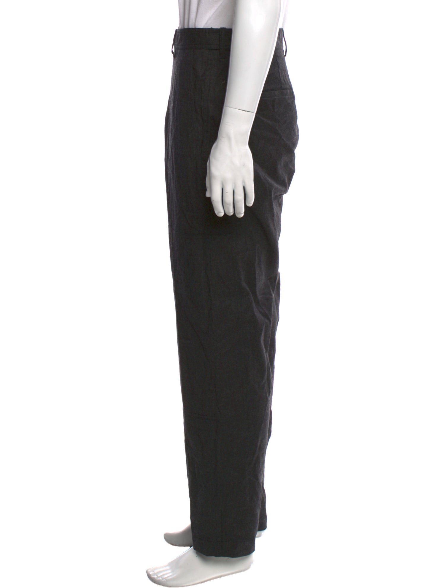 Lanvin Virgin Wool Dress Pants