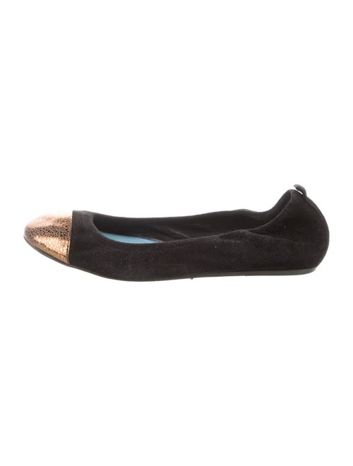 Lanvin Suede Ballet Flats