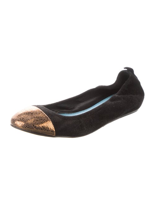 Lanvin Suede Ballet Flats