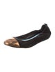 Lanvin Suede Ballet Flats
