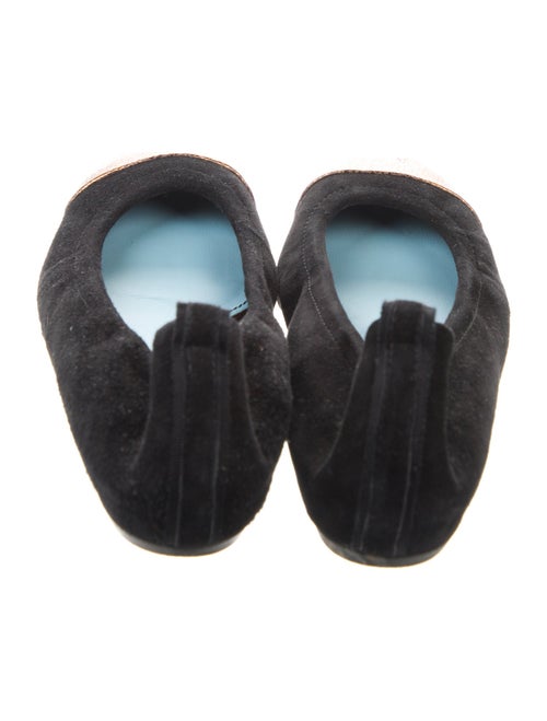 Lanvin Suede Ballet Flats