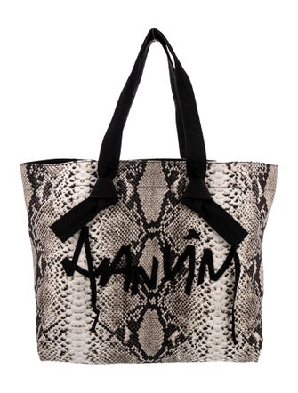 Lanvin Canvas Tote