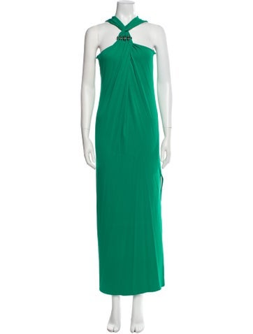 Lanvin Dresses Halterneck Long Dress S
