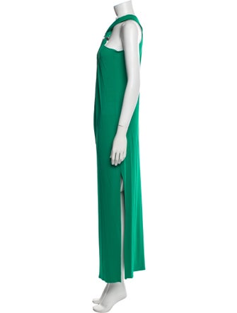 Lanvin Halterneck Long Dress