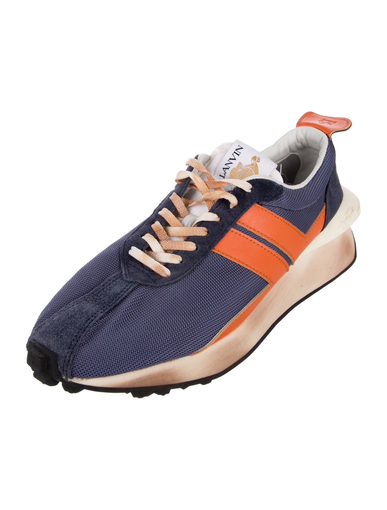 Lanvin Printed Athletic Sneakers