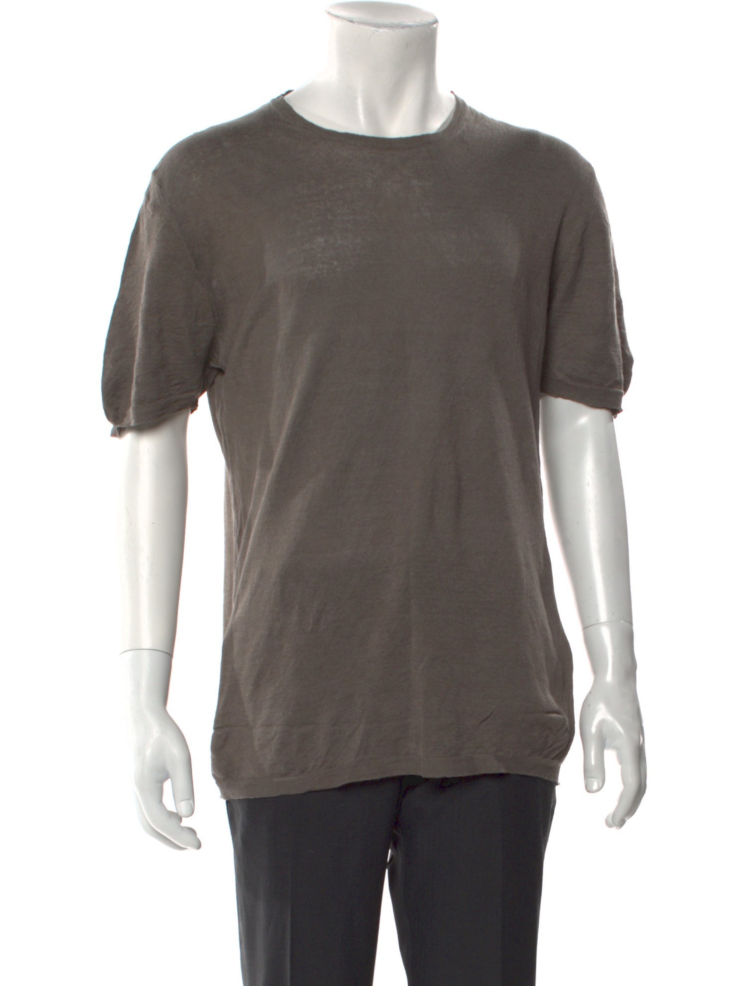 Lanvin Linen Crew Neck Pullover