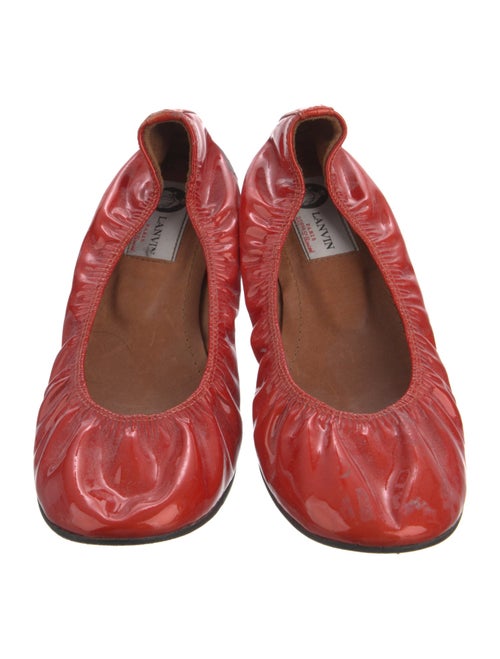 Lanvin Patent Leather Ballet Flats