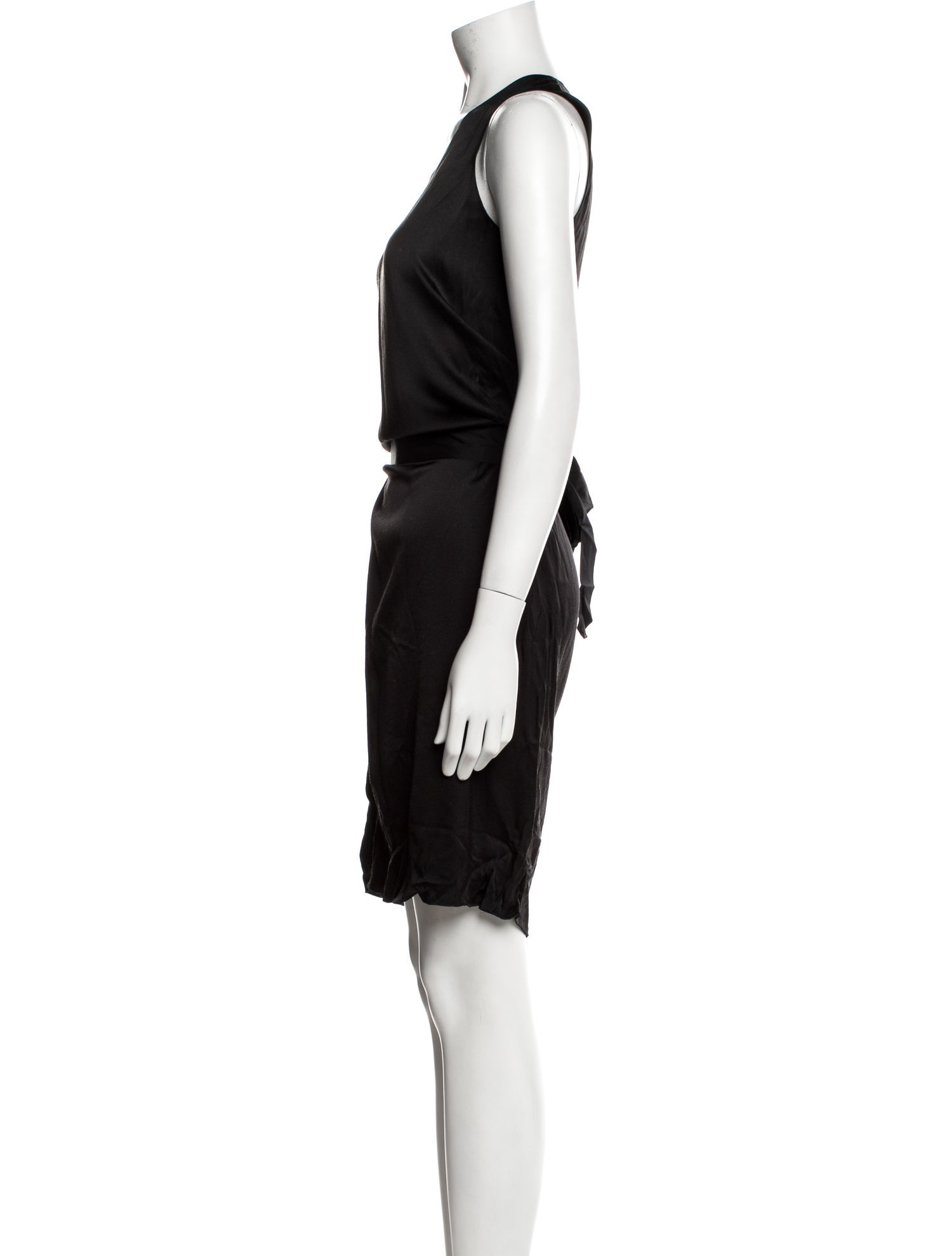 Lanvin Silk Knee-Length Dress