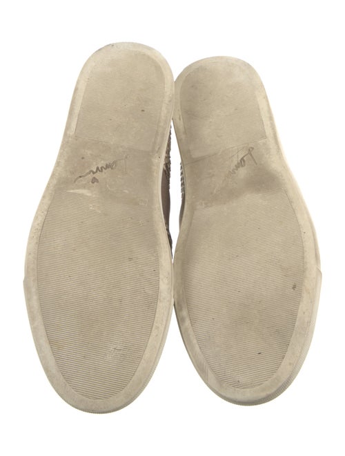 Lanvin Snakeskin Animal Print Loafers