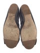 Lanvin Leather Bow Accents Ballet Flats