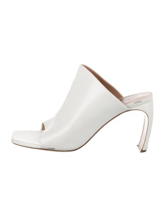 Lanvin Leather Slides