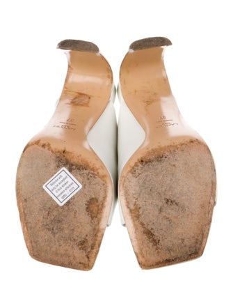 Lanvin Leather Slides