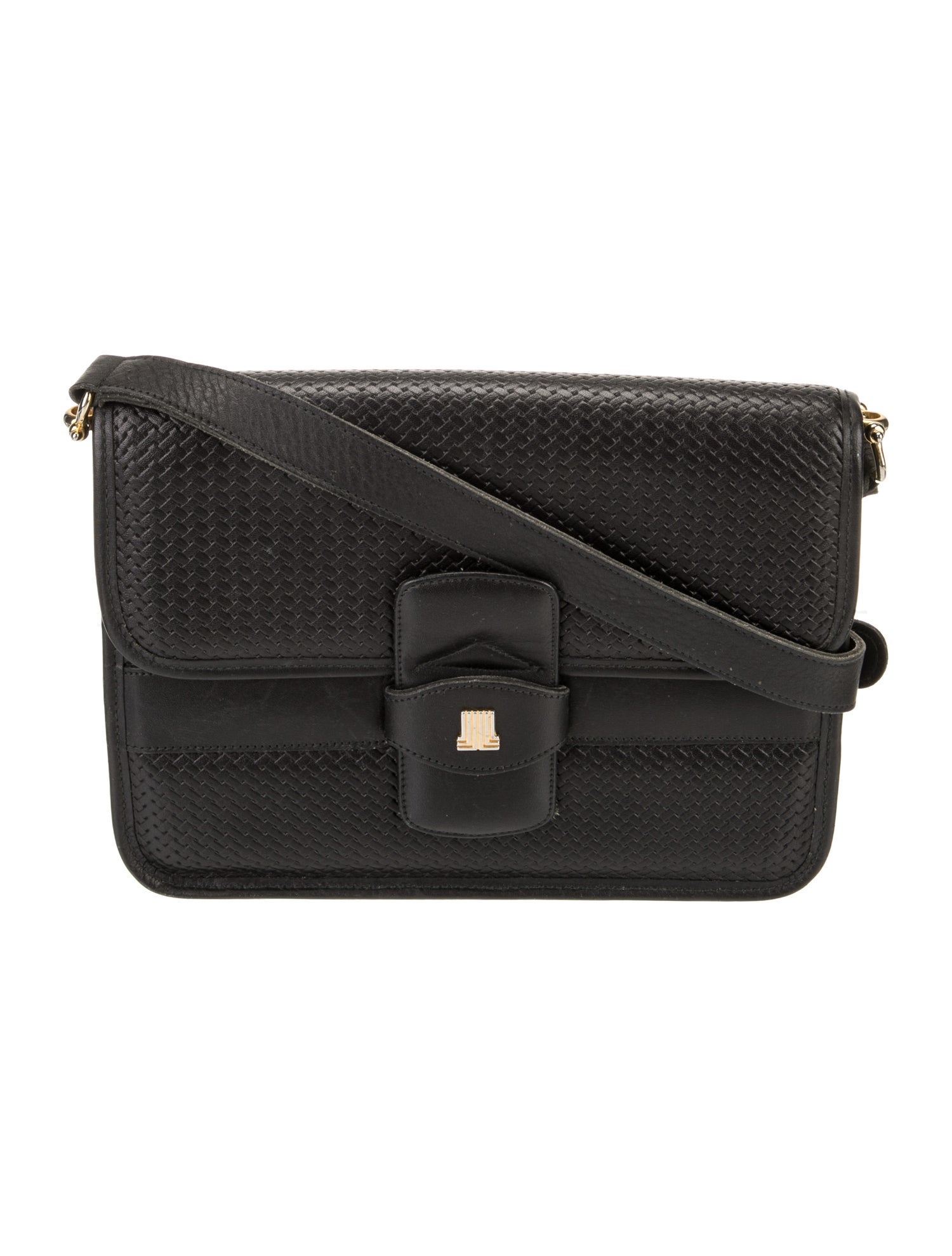 Bottega Veneta Leather Messenger Bag Vintage - Brown